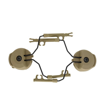 Tactical Headset Bracket – Ops Core Helmet ARC Rail Adapter Set for Comtac II Series Military Noise Cancelling Headset