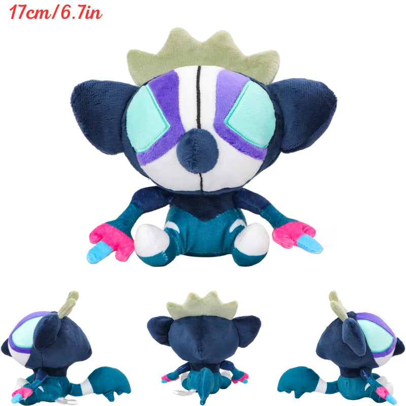Pokemon Plush Toys Set – Soft Cubone, Palafin, Tinkatink, Grafaiai, Beedrill, Charcadet, Gengar & Duskull Dolls Birthday Gifts
