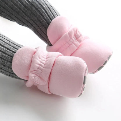 Meckior Baby Socks Shoes – Star Toddler First Walkers Booties, Soft Cotton Anti-Slip Shoes for Boys and Girls