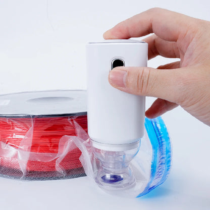 USB Rechargeable Electric Air Pump: One-Key Quick Pumping for 3D Printer Filament Vacuum Bag - Multi-Application Use