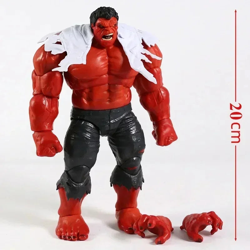Marvel Avengers Hulk 8" Articulated Action Figure - Handmade Toy for Kids, Christmas & Birthday Gift