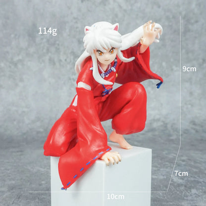 Anime Inuyasha Sesshoumaru Action Figure — Decorative Collectible Model Toy, Birthday & Christmas Gift for Kids