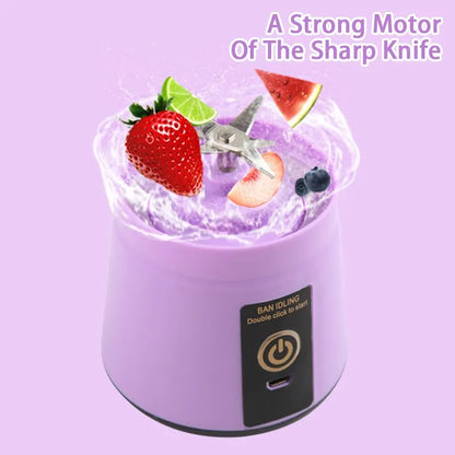 Blend n' Go: Portable USB Fruit Juice Blender
