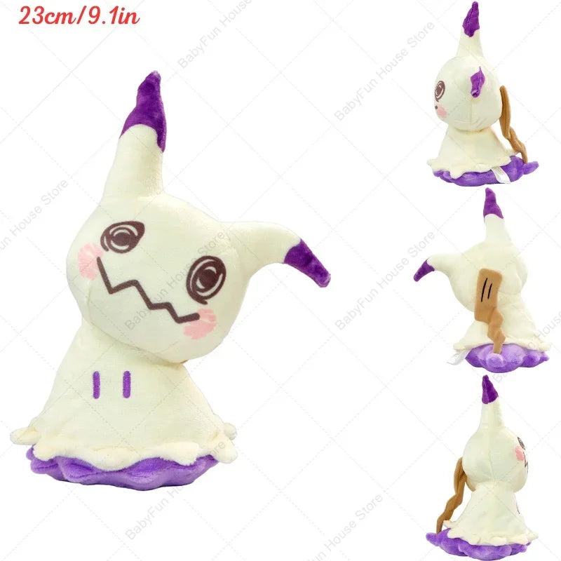 Pokémon Plush Toy Collection – Shiny Mimikyu, Charizard, Snorlax, Eevee Evolutions and Collectible Gift Dolls