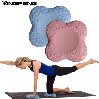 Yoga Kneeling Mat - Thick Portable Knee & Elbow Support Pad for Fitness