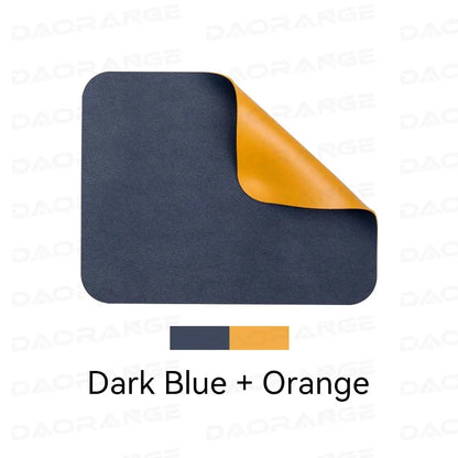 Universal Anti-Slip Leather Mouse Pad for Gaming, Laptop, PC & MacBook Desk Mat