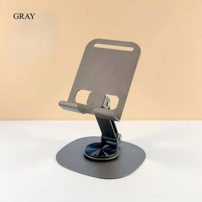 360° Rotating Tablet & Phone Stand - Foldable Desktop Holder for iPad, iPhone, Xiaomi & Mobile Devices