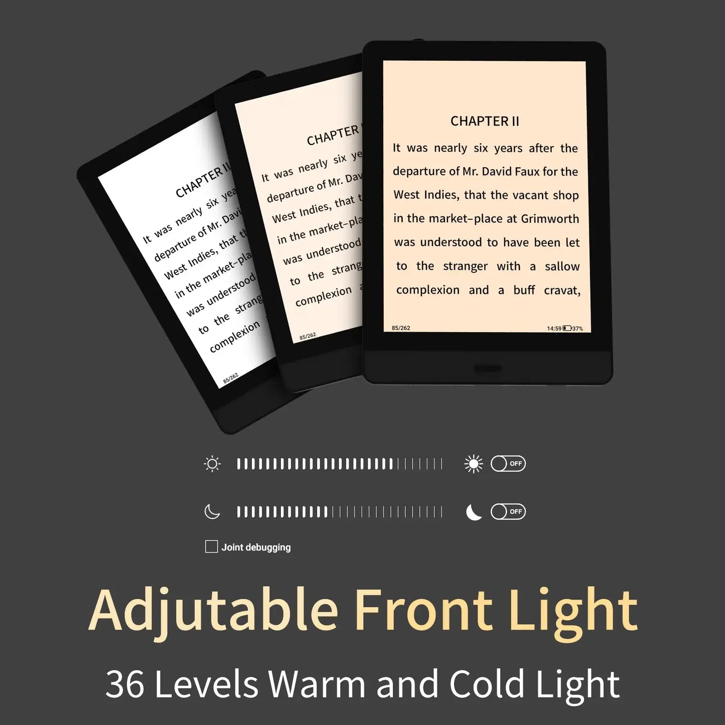 Bigme Read 6″ E-Paper E-Book Reader — Portable Android E-Reader with Google Play & Kindle App Support