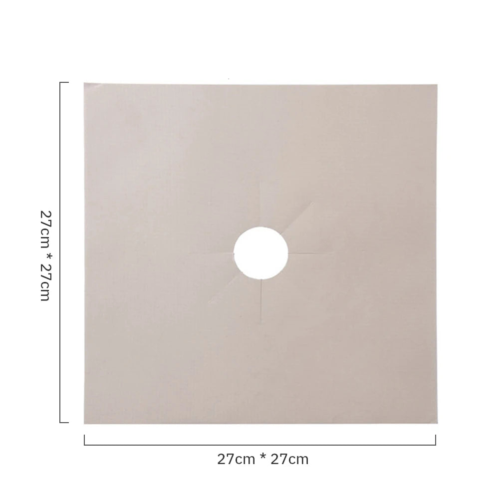 Gas Stove Protector Mats – 1/4/6/8PCS Cooker Liner for Kitchen Stovetop Cleaning