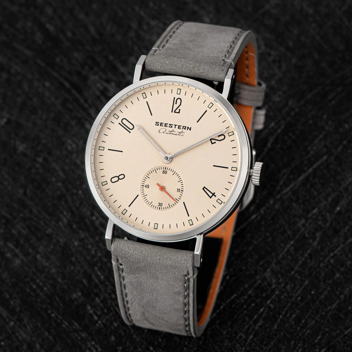 SEESTERN 2024 Men’s Automatic Watch — Ultra-Thin Luxury Business Wristwatch with ST1701 Movement, Fashion Casual Timepiece