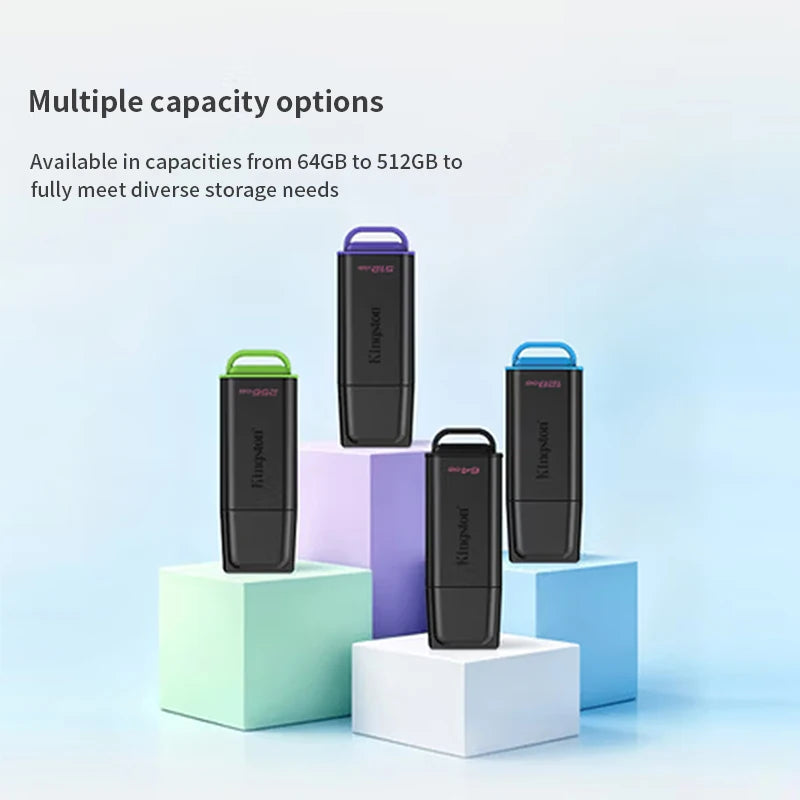Kingston DataTraveler Exodia USB 3.2 Flash Drive - DTXG2 64GB 128GB 256GB 512GB Portable Memory Stick for Computer