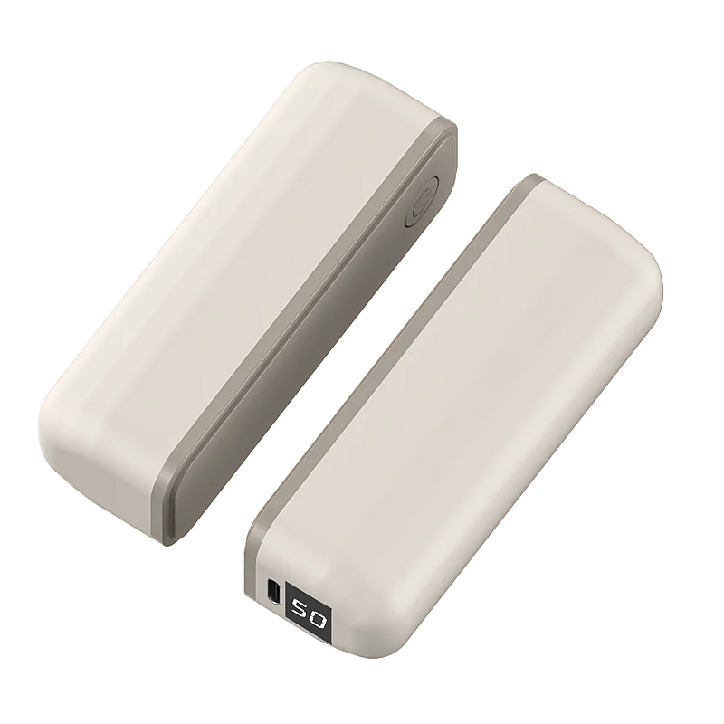 2-in-1 Digital Hand Warmer - Portable Magnetic Rechargeable Hand Warmer & Power Bank with LED Display