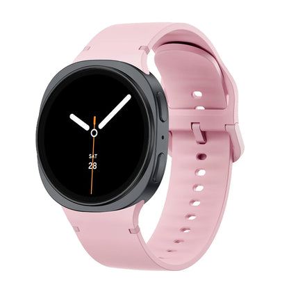 Samsung Galaxy Watch 8 Silicone Sport Strap - Replacement Band for Galaxy Watch 8 40mm/44mm and Watch 8 Classic 46mm