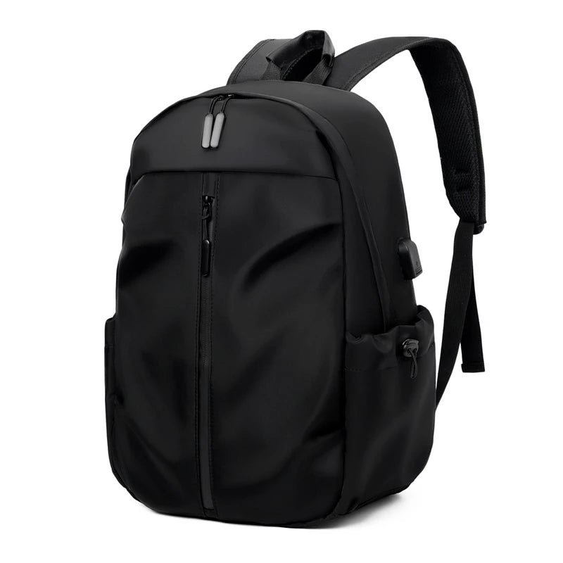 1–14 Inch Large Capacity School Backpack – Unisex Casual Laptop & Sports Travel Bag with Pendant for Men & Women