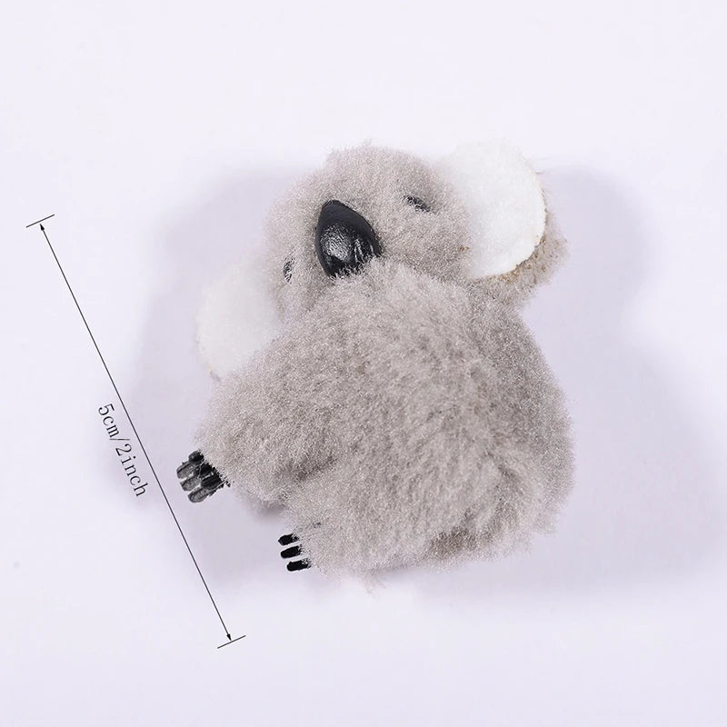 Koala Bear Hair Clips – Animal Hair Claw Clip & Barrettes for Cute Hair Decoration and Accessories