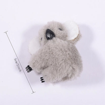 Koala Bear Hair Clips – Animal Hair Claw Clip & Barrettes for Cute Hair Decoration and Accessories
