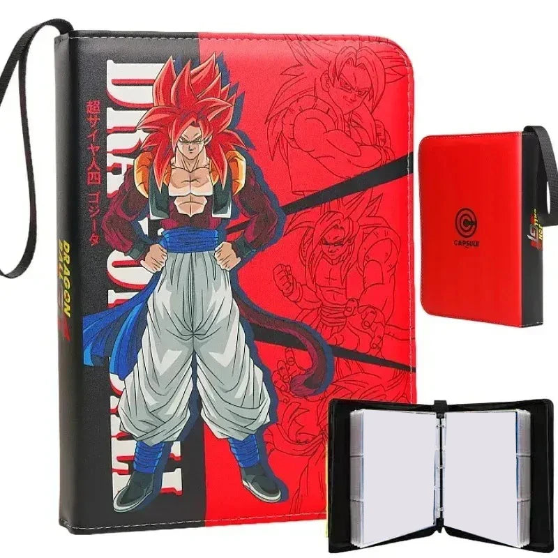 Anime Dragon Ball Card Album – 400/900pcs Storage Binder for Vegeta IV Game Cards, Kids Gift