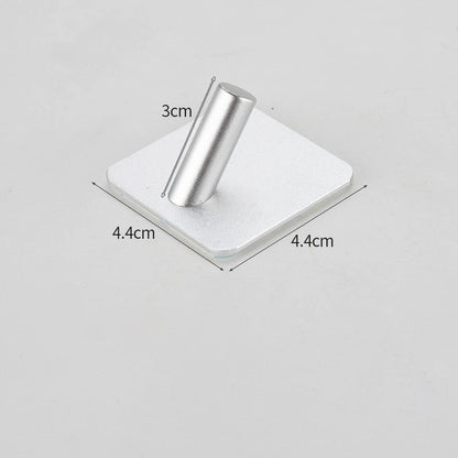 Self-Adhesive Wall Hooks – Multi-Purpose Towel, Coat, Robe, Key, and Bag Hangers for Bathroom, Kitchen, and Home Organization