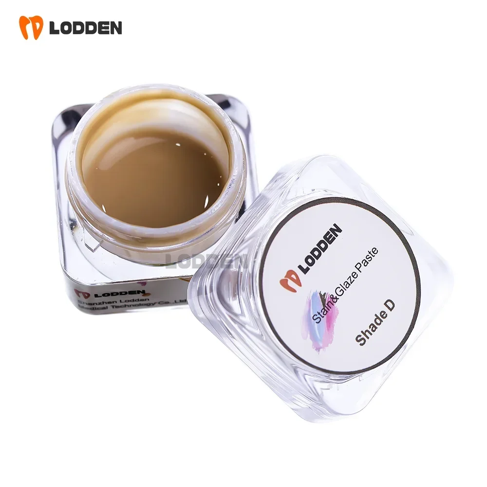 Dental Stain & Glaze Paste – 4g Porcelain for Zirconia, Lithium Disilicate & Glass Ceramic Low-Temperature Glazing