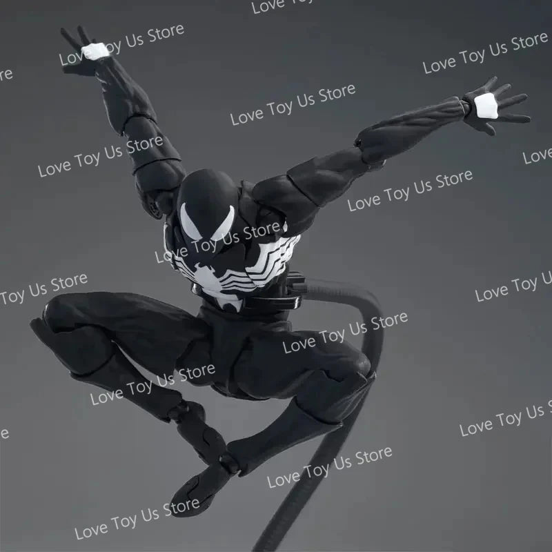Original Mess Toys Spider Figure – Black Suit & Scarlet Spider Kaine Parker Action Figure