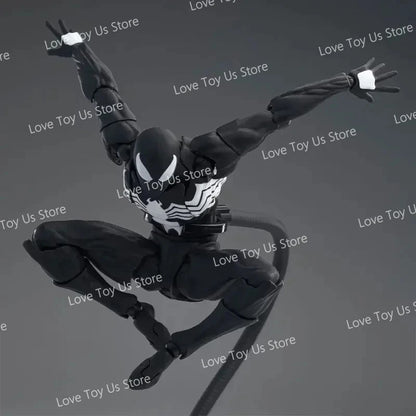 Original Mess Toys Spider Figure – Black Suit & Scarlet Spider Kaine Parker Action Figure