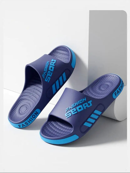 Men’s & Women’s Large Size EVA Slippers — Trendy Non-Slip Outdoor Summer Slippers for Students & Couples