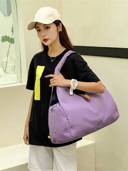 Women's Yoga Mat Bag - Gym Sports Shoulder Tote, Dry Wet Travel Storage for Fitness & Dance
