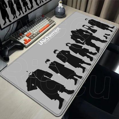 Fullmetal Alchemist XXL Gaming Mouse Pad – Large Anti-Slip Keyboard Desk Mat for Home & Office