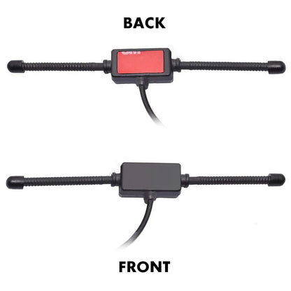 Universal Car Windshield AM/FM Radio Antenna – Signal Amplifier Booster, 12V Hidden Truck Antenna for Stereo
