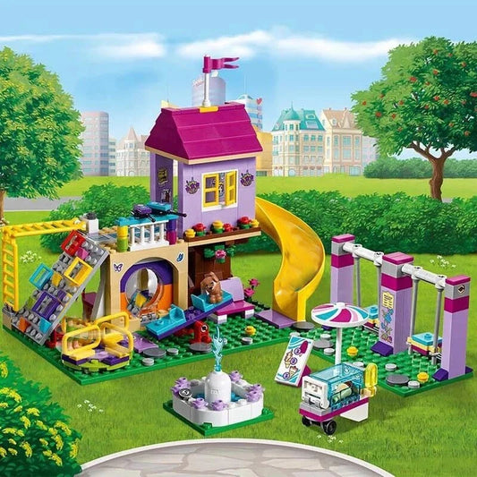 Friends 41325 Heartlake City Playground Building Blocks Set - Educational Toy for Girls, Perfect Birthday & Christmas Gift