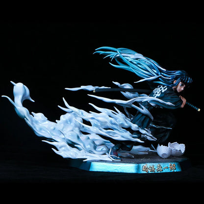 Demon Slayer Tokitou Muichirou 19cm PVC Action Figure — Anime GK Statue Collectible Toy, Kids & Fan Gift