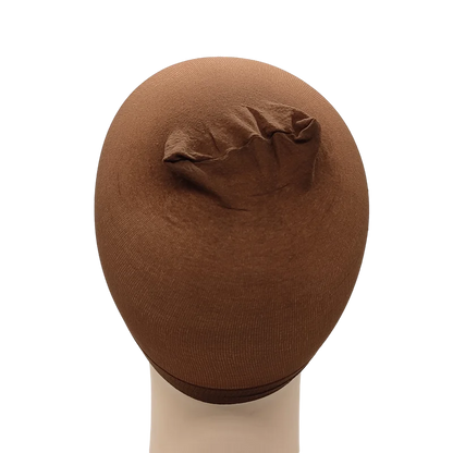 Ventilated Nylon Mesh Wig Cap – Stretchy, Breathable, Extra Thin Stocking Hairnets for Wigs, Available in 1/6/12 Bags