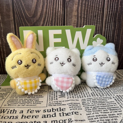 Cute Furry Usagi Hachiware Plush Doll - High-Quality Cartoon Stuffed Toy & Gift for Friends