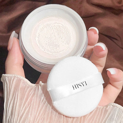 Transparent Makeup Setting Powder - Lightweight Waterproof Natural Finish Face Powder