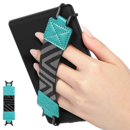 Security Hand Strap for 6-8" Kindle eReaders and Fire Tablets - High-Elasticity, Lightweight Finger Grip Holder