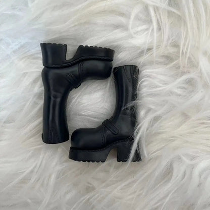 Assorted Doll Shoes Set — Sneakers, High-Heels & Boots Plastic Shoes for Girls’ Doll Accessories