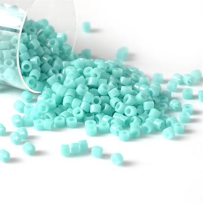 Miyuki Delica Seed Beads - 11/0 Glass Beads for DIY Jewelry, Bracelet Making & Craft Projects