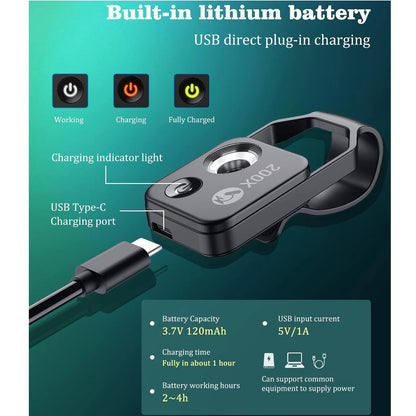 200X Phone Microscope with CPL Lens & LED Light – Universal Clip for iPhone/Android – Microworld Exploration for Kids and Adults