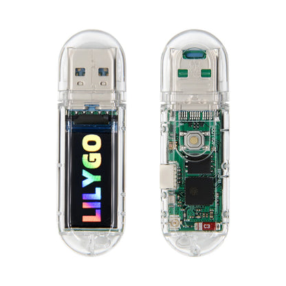 LILYGO® T-Dongle-S3 ESP32-S3 Development Board – 0.96" ST7735 LCD Display with WiFi, Bluetooth & TF Card Support