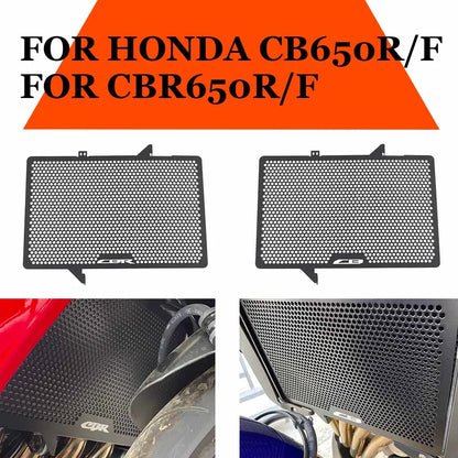 Radiator Grille Cover Guard for HONDA CB CBR 650F/CB650F/CB650R - Protection for 2019 2020 2021 2022 2023 2024 Models