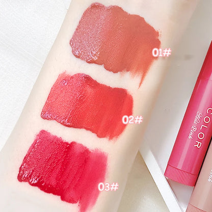 Cute Red Tint Lipstick Set – Moisturizing Colored Lip Balm with Anti-Drying & Fade-Resistant Lip Care Cosmetics