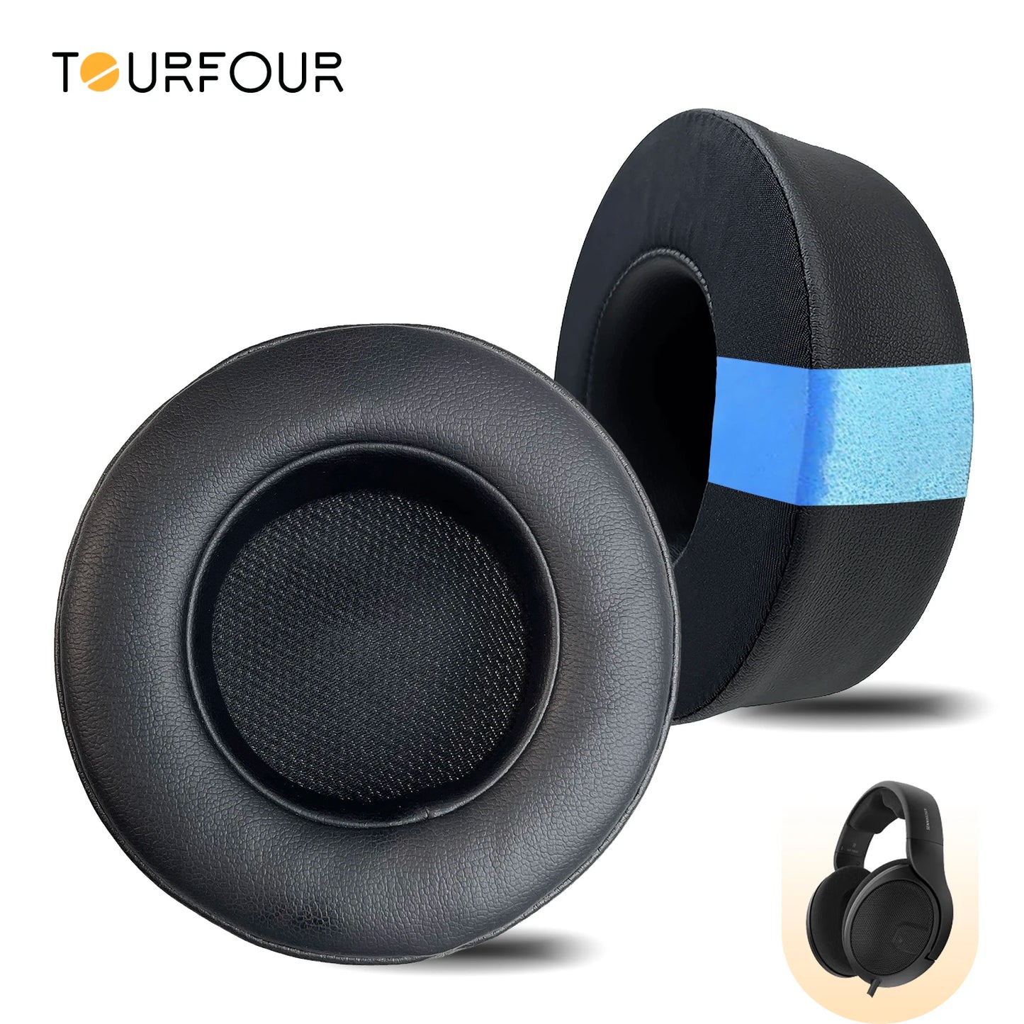 TOURFOUR Replacement Earpads for Corsair Virtuoso RGB Headphones – Compatible with Wireless SE & XT Models Ear Cushions