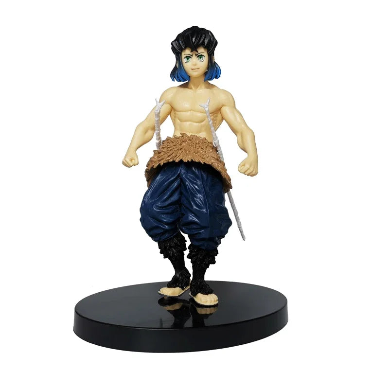 Demon Slayer Anime Figures – Kimetsu No Yaiba Tanjiro Nezuko Zenitsu Inosuke Action Doll Toys