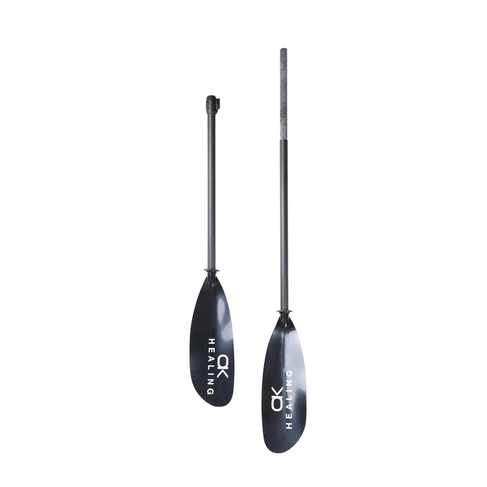 2-Section Kayak Paddle – Inflatable Stand Up Paddle with ABS Double Blade & Fiberglass Shaft