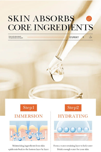 Facial Microneedling Serum Set – Yeast Freeze-Dried Peptides for Pore Shrinkage, Moisturizing, Brightening & Anti-Aging