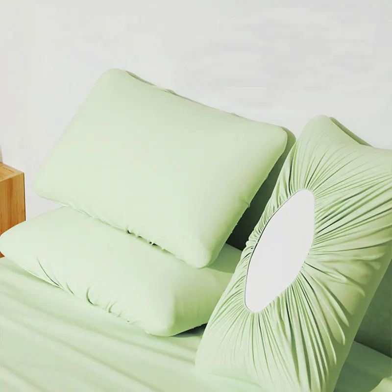 10PCS Disposable Pillow Cases - Thick Breathable Single Use Pillow Covers for Travel & Hotel Comfort