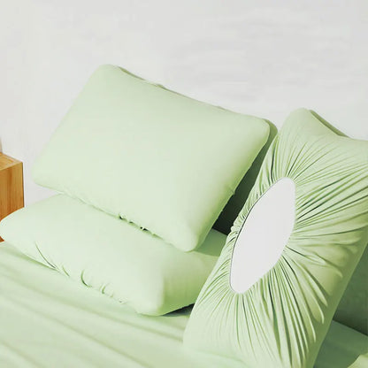 10PCS Disposable Pillow Cases - Thick Breathable Single Use Pillow Covers for Travel & Hotel Comfort