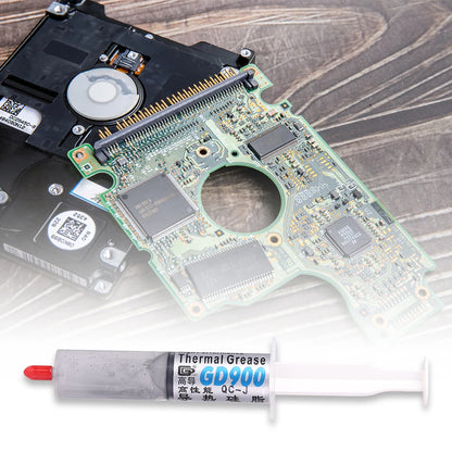 GD900 Thermal Grease Paste 30g-1g — Heat-Dissipating Silicone Paste for CPU & Computer Board Repair