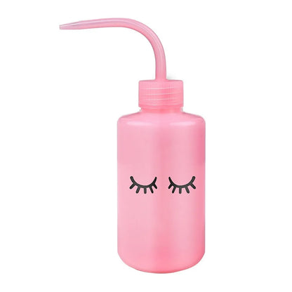 250ml Eyelash Cleaning Squeeze Bottle – No-Spill Wash Water Dropper for Eyelash Extensions, Tattoo Cleaning & Precision Liquid Dispensing Bottle