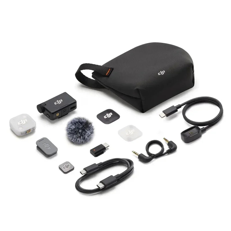 DJI Mic Mini 2 - Wireless Microphone with High-Quality Audio, Automatic Limiting and 48-Hour Battery Life